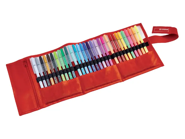 Fineliner STABILO Pen 68 1.0mm rollerset à 30 kleuren assorti