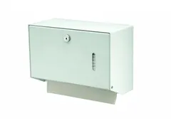 Handdoek Dispenser RVS Wit Klein C-vouw Z-vouw