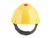 Veiligheidshelm 3M 53-62cm Uvicator en pinverstelling geel