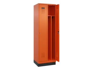 locker voor scheiding van kleding,HxBxD 1950x600x500mm,2vak - 1