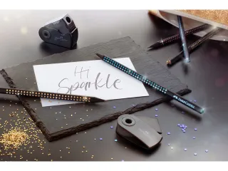 puntenslijper Faber-Castell "Sleeve" zwart 2-gaats - 7
