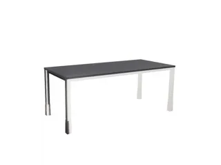 In hoogte verstelbaar bureau,HxBxD 720-840x1800x800mm,CC-zwart - 2