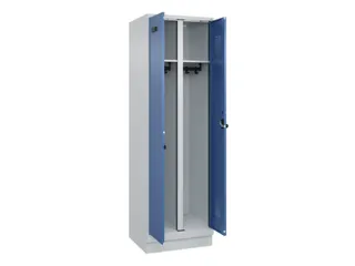 locker voor scheiding van kleding,HxBxD 1950x600x500mm,2vak - 1