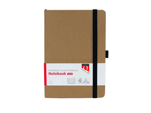 Notitieboek Quantore A5 lijn 192blz 80gr kraft