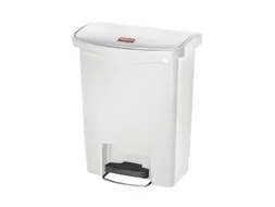 Pedaalemmer Rubbermaid Slim Jim Step On 30 Liter wit