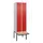locker voor scheiding van kleding,HxBxD 2120x600x815mm,2vak