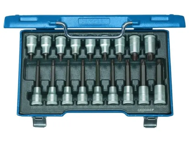 GEDORE ITX 19 PM Schroevendraaierset 1/2 inch 9-delig TX T20-60