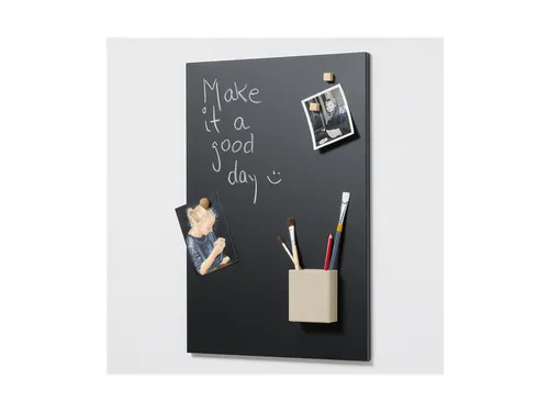 Krijtbord Naga 40x60cm zwart magnetisch staal zonder frame