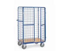 Pakketwagen 8582-3d Draadgaas Dubbele Vleugeldeur Dak 600kg 1000x700mm