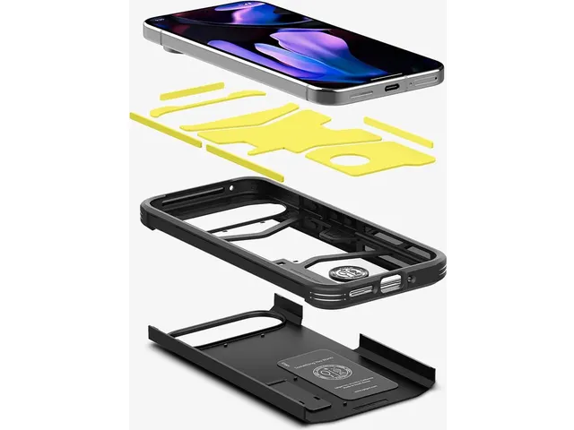 Spigen Case ACS07692 Google Pixel 9 (Pro) Tough Armor zwart