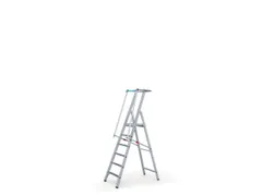 Platformladder Aluminium Bordes H X B X D 1580X 400X 400Mm 6Treden