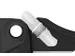 Cutter Martor Secumax 320 rectangulaire 4mm noir