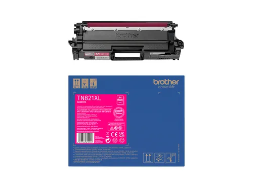 Toner Brother TN-821XLM rood