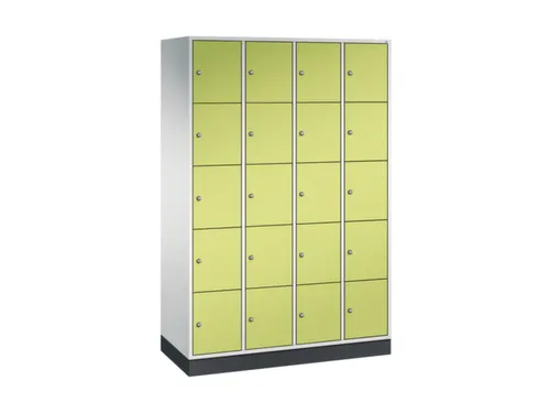 lockerkast,RAL 7035/RDS1108060,HxBxD 1950x1220x500mm,4x5vakken