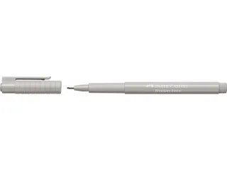 Fineliner Faber-Castell Broadpen Pastel 0.8mm grijs - 2