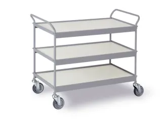 Universele Wagen 150kg Laadvl. Lxb 990x500mm 3 Etages Zilvergrijs - 1