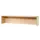 opzetvitrine,HxBxD 350x1600x320mm,hout,esdoorn,slijt- en krasvast