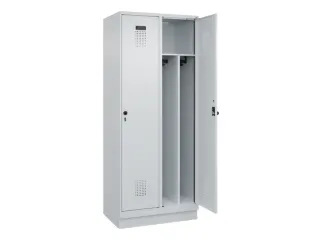 locker voor scheiding van kleding,HxBxD 1950x800x500mm,2vak - 1