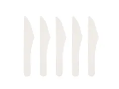 Mes papier 159mm fair wit/pk50