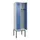 locker voor scheiding van kleding,HxBxD 2120x600x500mm,2vak
