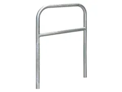 fietsbeugel,L 800mm,kwaliteitsstaal vuurverzinkt,ronde buis