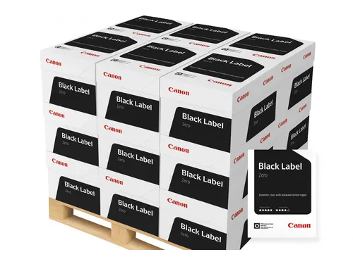 Kopieerpapier Canon Black Label Zero A4 75 Gram Wit Halve Pallet