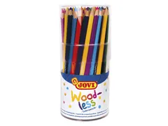 Kleurpotloden Jovi houtvrij assorti pot à 84 stuks