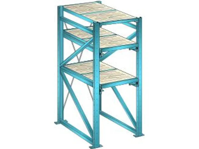 rayonnage extensible pour charges lourdes,HxlxP 2000x890x1260mm