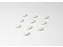 Smit Visual Memomagneten ø 30mm wit 10 stuks