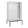 locker met bank,voor scheiding van kleding,HxBxD 2120x1200x815mm,4vak