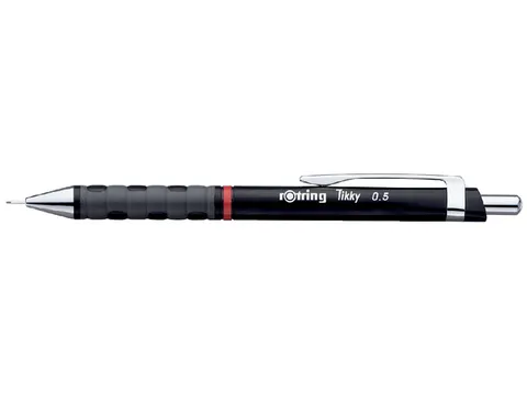 Vulpotlood rOtring Tikky 0.5mm zwart