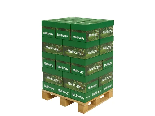 Kopieerpapier Multicopy A4 80 Gram 4-gaats wit Pallet