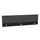 opzetpaneel bureau aanbouw achter CC-zwart BN8010-antraciet 2000mm