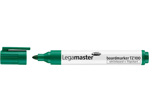 Viltstift Legamaster TZ100 Whiteboard Rond Groen 1.5-3mm