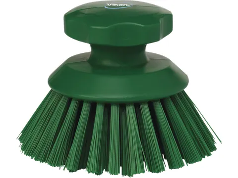 Werkborstel Rond Groen