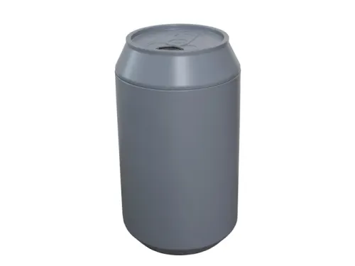 Afvalbak Vepa Bins CANman 145 Liter Grijs