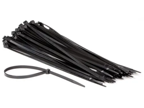 SET Met Nylon Kabelbinders - 7.6x400mm - Zwart (100 ST.)