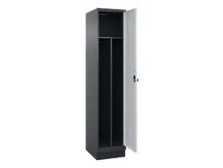 locker voor scheiding van kleding,HxBxD 1950x400x500mm,1vak