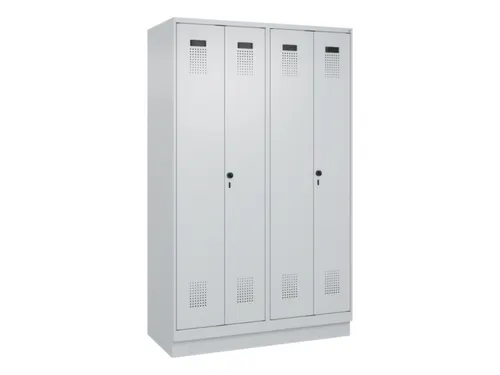 PBM-locker,HxBxD 1950x1200x500mm,4vak,vak B 300mm,draaigrendel