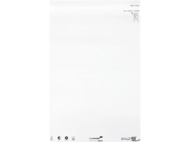 Legamaster SKETCH ECO Flipoverpapier 98x65cm Blanco 2x 50vel