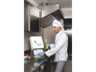 Handdoekautomaat Celtex Omnia Labor wit handmatig anti- bacterieel - 5