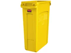 Slim Jim Met Luchtsleuven 87 Liter Geel