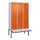 locker voor scheiding van kleding,HxBxD 2120x1200x815mm,3vak