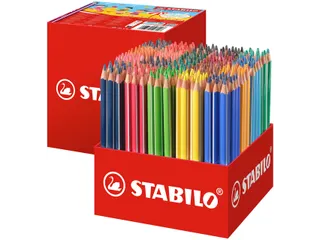 Kleurpotlood STABILO 203 Trio dik 300st assorti - 11