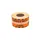 Waarschuwingsetiket Rillprint handle with care 46x125mm oranje 250 stu