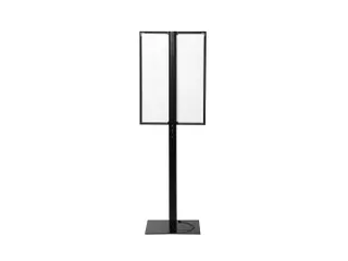 Verlichte Infostandaard LED Slide In A1 Zwart - 7