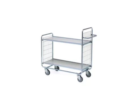 etagewagen,draagverm. 200kg,2etage(s),laadvl. LxB 1200x425mm,houtetage