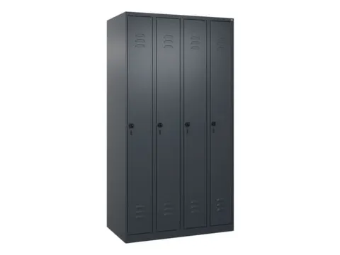 locker,HxBxD 1850x1000x500mm,4vak,vak B 250mm,draaigrendel