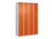 locker voor scheiding van kleding,HxBxD 1850x1200x500mm,4vak