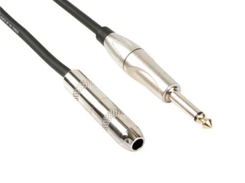 Jack Kabel - Jack 6.35mm Mannelijk Naar Jack 6.35mm Vrouwelijk - MON
